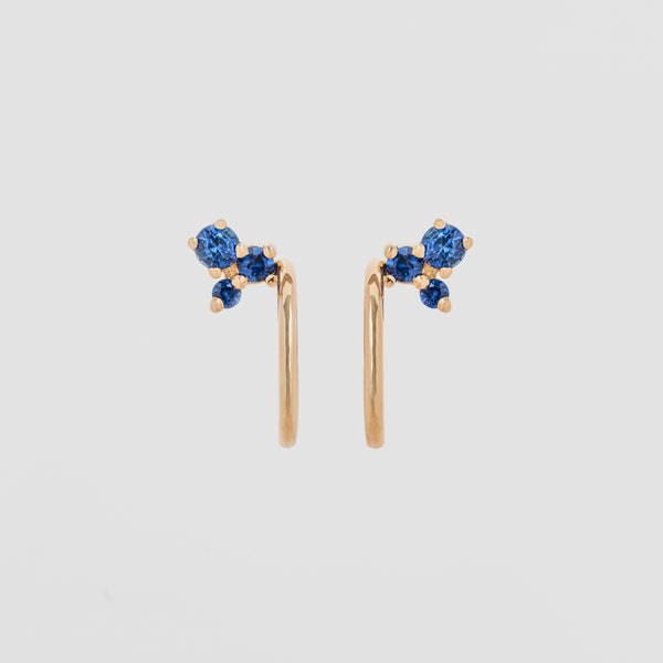 LLUVIA - Sapphire earrings